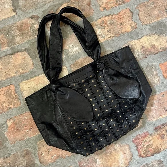 Frye Jade Studded Leather Tote